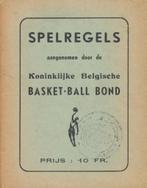 (sp30) Basket Ball, officiele spelregels 1952, Utilisé, Enlèvement ou Envoi