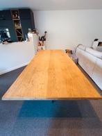 Eiken boomstam tafel, Ophalen, 100 tot 150 cm, Eikenhout, 200 cm of meer