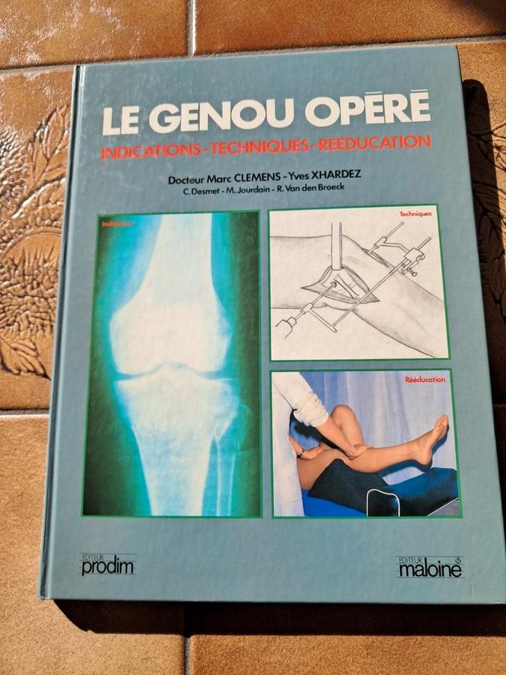 Le genou opéré- Indications-Techniques-Rééducation, Livres, Livres d'étude & Cours, Utilisé, Enseignement supérieur, Enlèvement ou Envoi