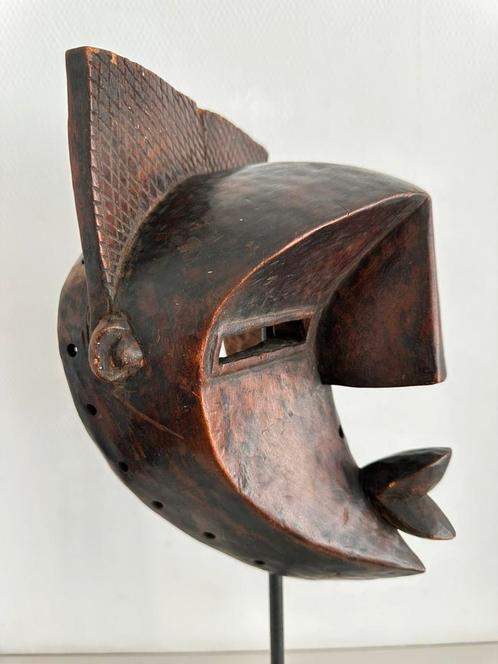 Uniek Lwalwa masker privé collectie Matadi 1950 subliem!, Antiek en Kunst, Kunst | Niet-Westerse kunst, Verzenden