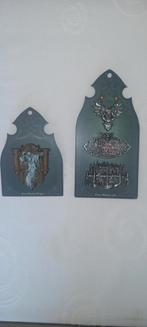 Efteling pin Danse Macabre dirigent en andere 3 spookslot, Ophalen of Verzenden, Nieuw, Button of Speldje
