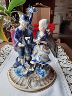 Porseleinen beeldje met stempel, minstens 60j oud, Gent, Antiek en Kunst, Antiek | Porselein, Ophalen