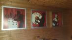 4 grote print / posters - Jazz Festival Club, Ophalen