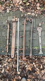 Oude gesmede scharnieren zware en kleine modellen, Enlèvement, Utilisé, 250 mm ou plus, Autres types