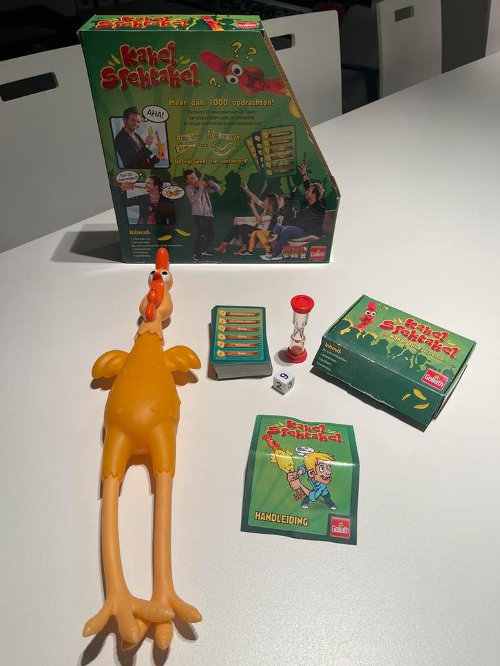 Gezelschapsspel : Het Kakelspel, Hobby en Vrije tijd, Gezelschapsspellen | Overige, Gebruikt, Ophalen