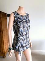 Caroline Biss – Chic boho top -pluimenprint & ceintuur 46, Overige kleuren, Maat 46/48 (XL) of groter, Ophalen of Verzenden, Zo goed als nieuw