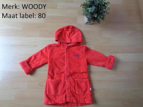 Badjas - WOODY - maat 80 (Art. K2), Kinderen en Baby's, Babykleding | Maat 80, Zo goed als nieuw, Ophalen of Verzenden