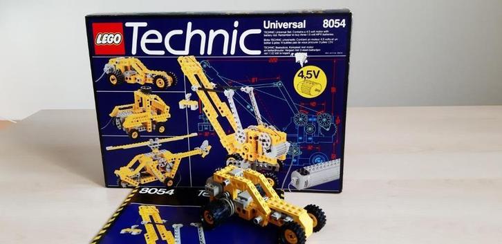 lego 8054 technic universele motorset, Kinderen en Baby's, Speelgoed | Duplo en Lego, Lego, Complete set, Ophalen of Verzenden