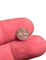 Middeleeuwse munt - maille van Gent, Postzegels en Munten, Ophalen of Verzenden, België, Losse munt, Zilver