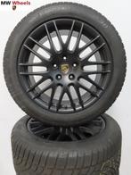 Porsche Cayenne 20 inch Spyder velgen zwart met winterbanden, Auto-onderdelen, Banden en Velgen, Gebruikt, -, 275 mm, -