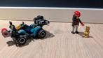 Playmobil 6879 - quad met lier en bandiet, Kinderen en Baby's, Speelgoed | Playmobil, Ophalen, Zo goed als nieuw, Complete set