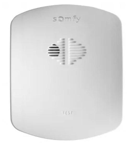 rookmelder Somfy, Doe-het-zelf en Bouw, Alarmsystemen, Gebruikt, Sirene, Rook, Ophalen