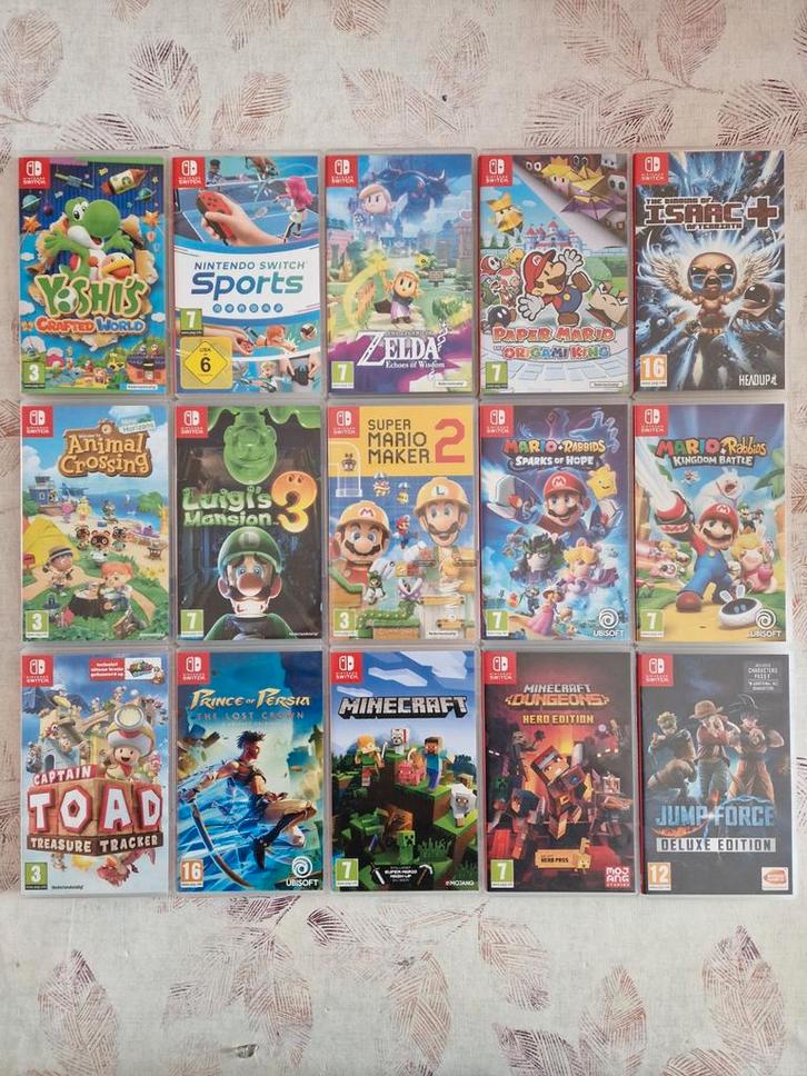 Verschillende Switch games te koop., Consoles de jeu & Jeux vidéo, Jeux | Nintendo Switch, Enlèvement