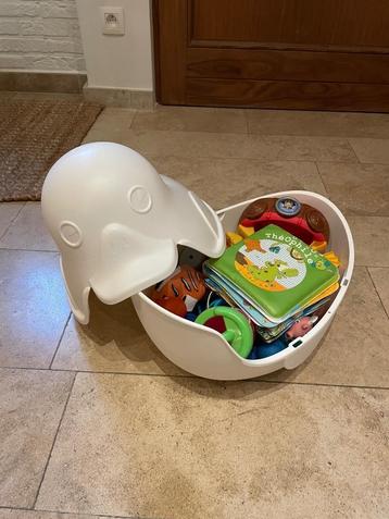 Ikea opbergeend met badspeeltjes beschikbaar voor biedingen