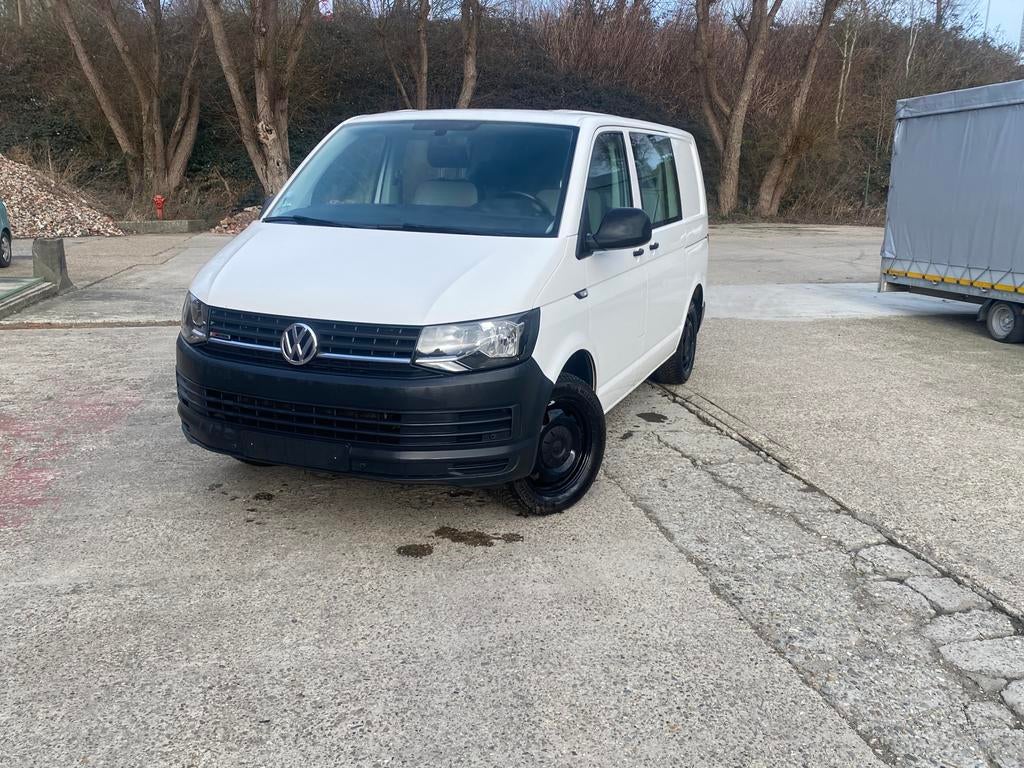 Transporter t6 tdi 4 motion dubbele cabine, Auto's, Volkswagen, Bedrijf, Te koop, Transporter, 4x4, ABS, Achteruitrijcamera, Airbags