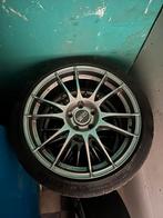 4 jantes Oz ultraleggera 18 pouces 5x112 + pneus ps4, Ophalen