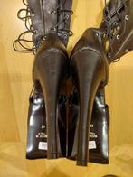 300C* Sexy schoenen van Cottelli en originele volledig leren, Cottelli, Nieuw, Hoge laarzen, Zwart