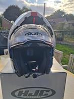 Witte motorhelm met intercom., HJC, Hommes, Enlèvement, S