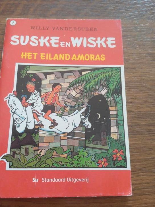 Mini Suske en wiske Het eiland Amoras nr 2 promo, Verzamelen, Stripfiguren, Zo goed als nieuw, Boek of Spel, Suske en Wiske, Verzenden