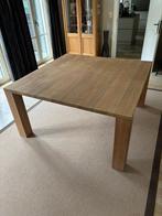 Eiken tafel, Huis en Inrichting, Tafels | Eettafels, Ophalen, Gebruikt, Vijf personen of meer, 100 tot 150 cm