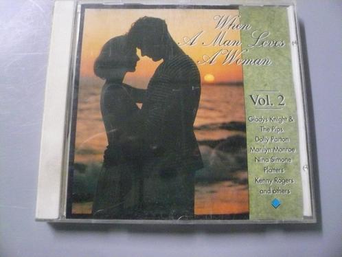 WHEN A MAN LOVES A WOMAN Vol 2     Happy days---, CD & DVD, CD | Compilations, Utilisé, Enlèvement ou Envoi