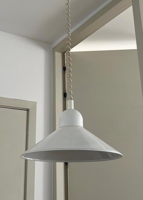 Vintage Italiaanse design heksenhoed lamp, Huis en Inrichting, Lampen | Hanglampen, Zo goed als nieuw, Ophalen