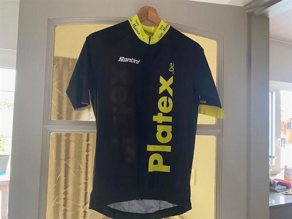 Koerstenue Santini, Fietsen en Brommers, Fietsaccessoires | Fietskleding, Zo goed als nieuw, Dames, Heren, Bovenkleding, XXL, Ophalen of Verzenden