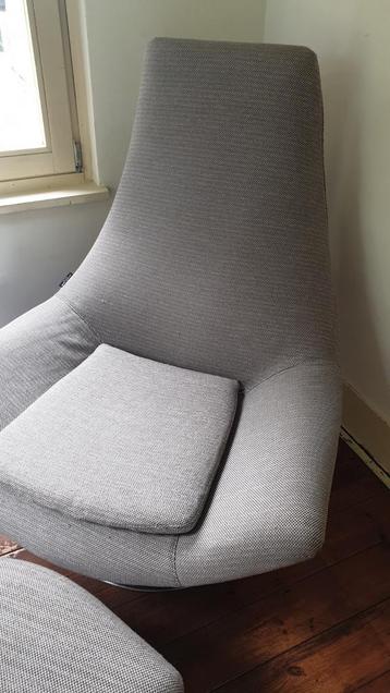 De Sede design fauteuil met voetenbank beschikbaar voor biedingen