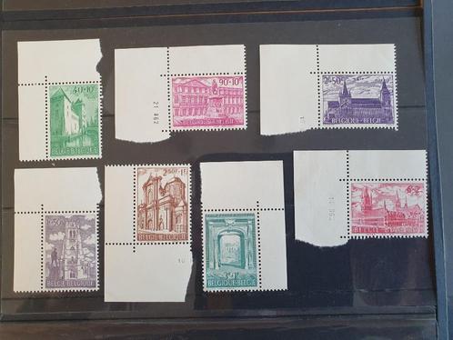 BELGISCHE CULTURELE SERIE 1962 COB 1205/1211 MNH, Postzegels en Munten, Postzegels | Europa | België, Postfris, Orginele gom, Overig