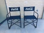 Inklapbare stoelen van coca cola, Ophalen, Zo goed als nieuw
