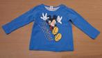~ T-shirt à manches longues (Mickey Mouse) (taille 74), Comme neuf, C&A, Garçon, Enlèvement ou Envoi