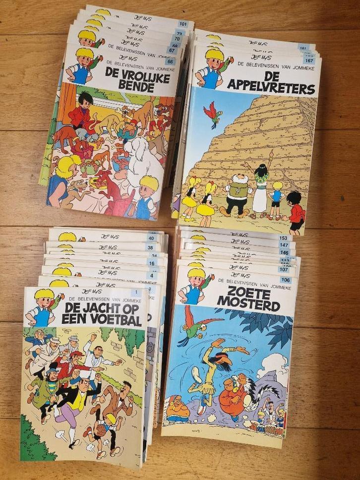 Jommeke - grote serie strips (82 albums), Boeken, Stripverhalen, Gelezen, Meerdere stripboeken, Ophalen of Verzenden