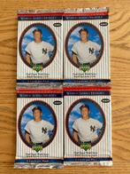 2002 UD World Series Heroes MLB cards - Sealed Pack Lot of 4, Ophalen of Verzenden, Nieuw, Overige typen