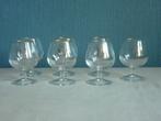 7 Luminarc Napoleon Cognac Glazen, Nieuw, Glas, Overige stijlen, Glas of Glazen