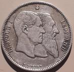 BELGIQUE/BELGIQUE :1 FRANC 1830-80 50 Anniv.Indep. KM38 xf++, Timbres & Monnaies, Monnaie en vrac, Argent, Argent, Envoi
