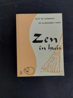 boek Zen in huis, Livres, Ésotérisme & Spiritualité, Gary Thorp, Méditation ou Yoga, Enlèvement ou Envoi, Neuf