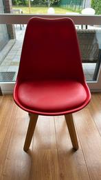 2 leuke rode stoelen - in zeer goede staat, Huis en Inrichting, Stoelen, Twee, Zweeds, modern, jong, Rood, Ophalen