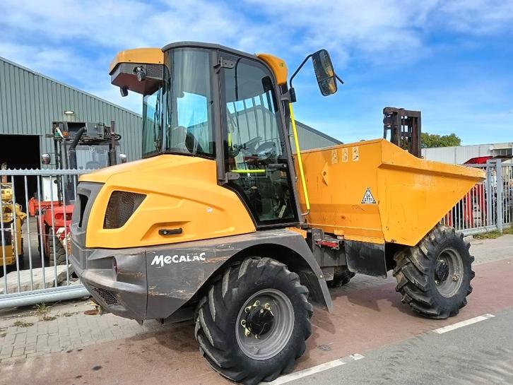 Mecalac 6 MDX dumper dumptruck knik 6 ton airco (bj 2019), Zakelijke goederen, Machines en Bouw | Transport