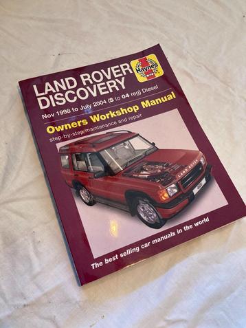 Haynes Land Rover Discovery workshop manual beschikbaar voor biedingen