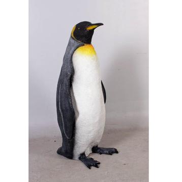 Koningspinguin beeld 100 cm - pinguin beeld