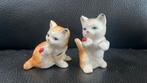 2 kattenbeeldjes met lieveheersbeestje, Verzamelen, Ophalen of Verzenden, Nieuw, Dier