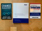 Livres sur change management avec manuel PROSCI, Livres, Comme neuf, Enlèvement ou Envoi
