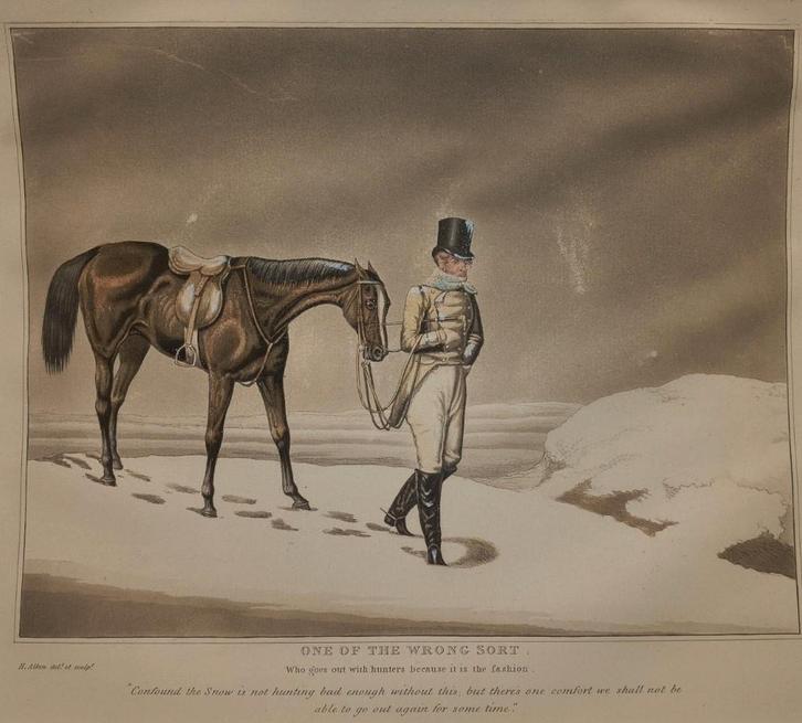 One of the Wrong Sort - Henry Thomas Alken, Antiek en Kunst, Kunst | Etsen en Gravures, Ophalen of Verzenden