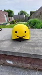 Gele fietshelm met smiley – splinternieuw! ‍️, Ophalen of Verzenden, Nieuw, M