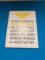 3 metalen borden met spreuk, Huis en Inrichting, Woonaccessoires | Tekstborden en Spreuken, Ophalen of Verzenden, Nieuw