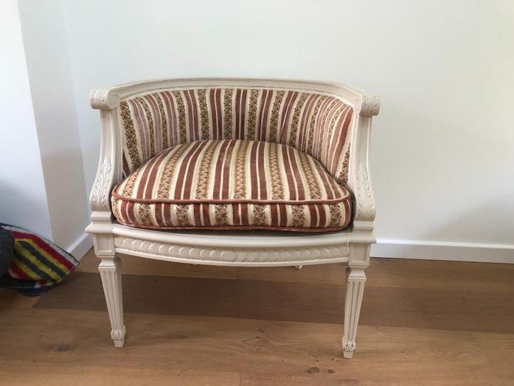 Authentique fauteuil Louis XVI, Antiek en Kunst, Antiek | Meubels | Stoelen en Sofa's, Ophalen