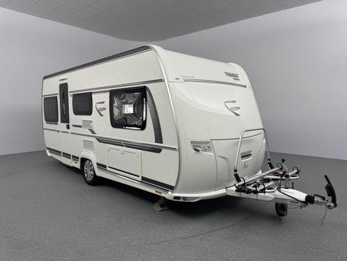 Fendt Saphir 465 TG Mover Fietsendrager Voortent, Caravans en Kamperen, Caravans, Overige, Fendt, 2 aparte bedden, 4 tot 5 meter