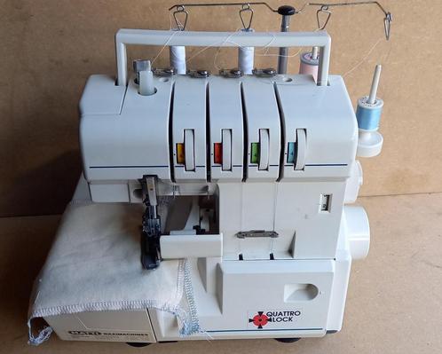QuattroLock Overlock Overlock, perfecte staat + garantie, Hobby en Vrije tijd, Naaimachines en Toebehoren, Zo goed als nieuw, Lockmachine