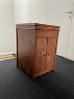 Vintage houten platenspelerkast, Huis en Inrichting, Kasten | Overige, Ophalen, Gebruikt
