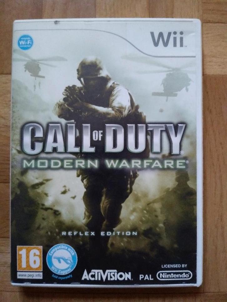 Call of Duty, Modern Warfare, Reflex Edition, Wii of Wii U, Games en Spelcomputers, Games | Nintendo Wii, Gebruikt, Shooter, 2 spelers
